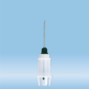 S-Monovette®-kanyl 22 G (0,7 mm), svart, 25 mm