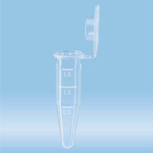 Mikrorör 1,5 mL, tryckkork, safety cap