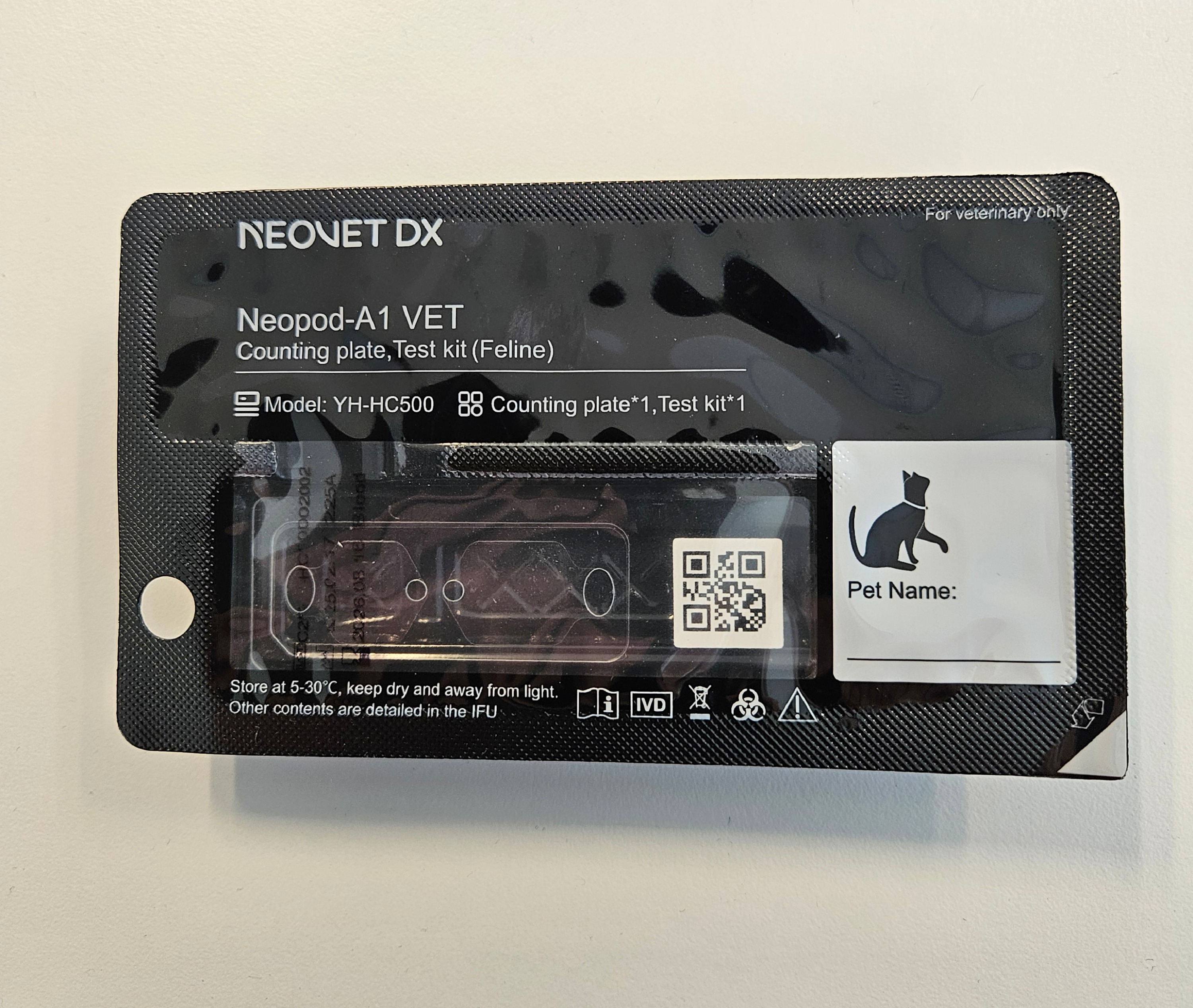 Feline morfologiskt hematologi test