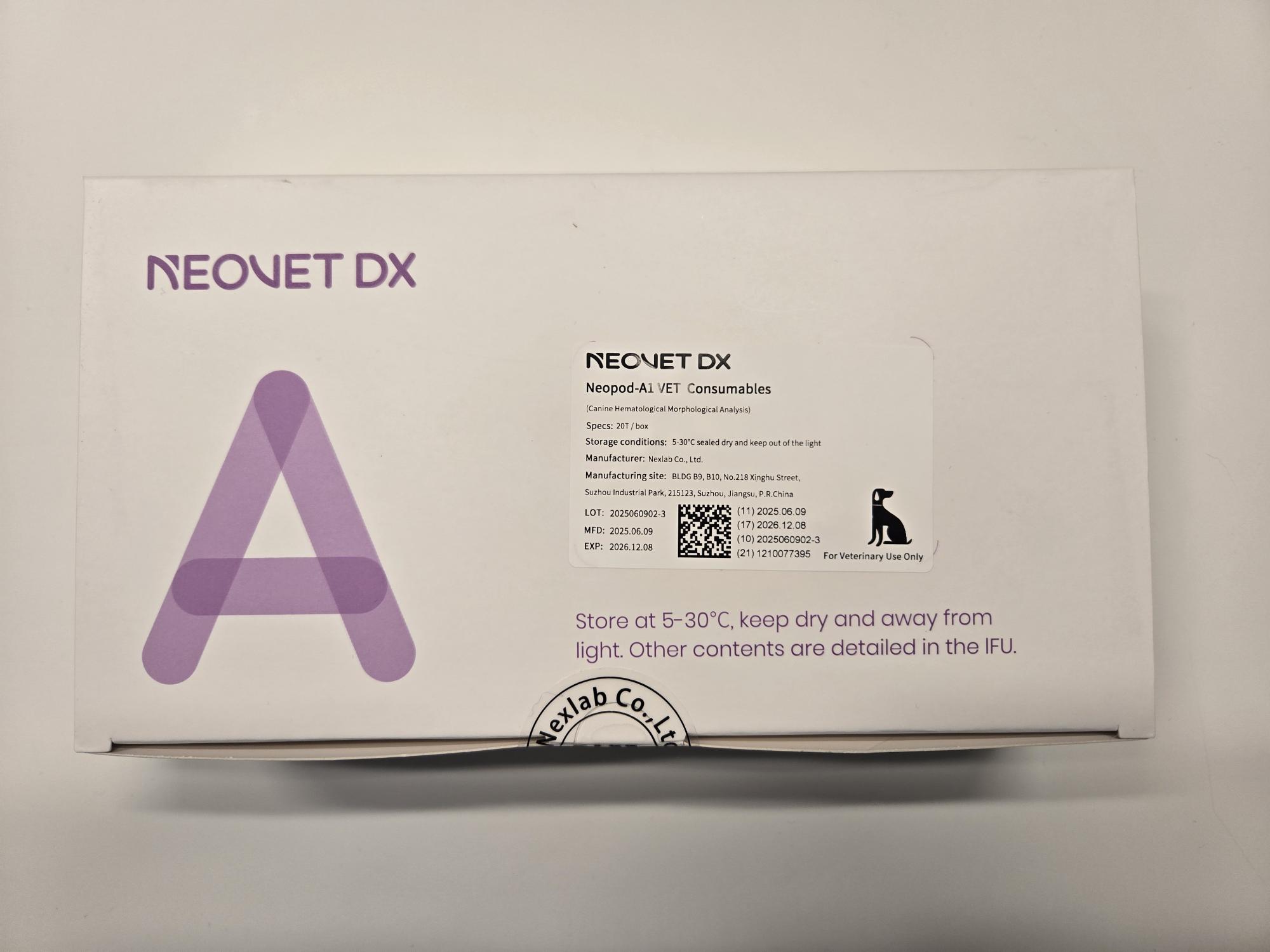 Canine morfologiskt hematologi test