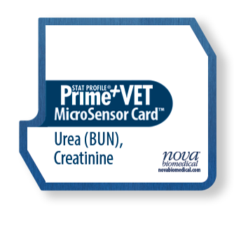 Prime Plus VET BUN and Creatinine Sensor Card