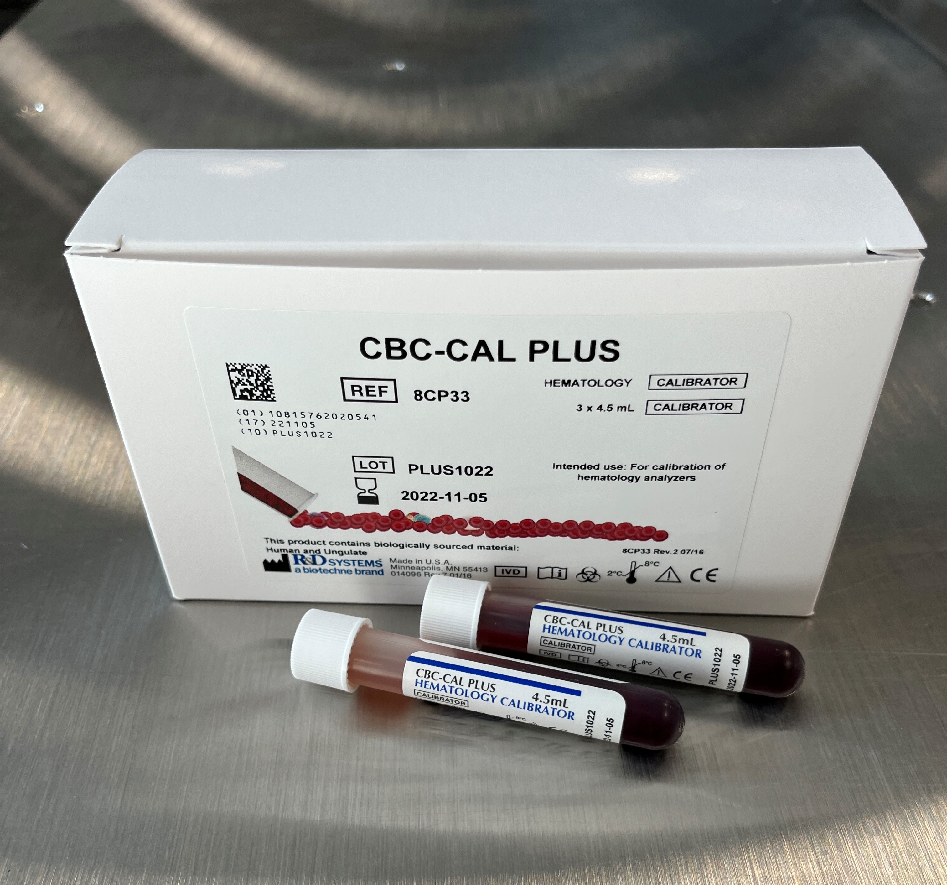 Hematologi Kalibrator CBC-CAL Plus