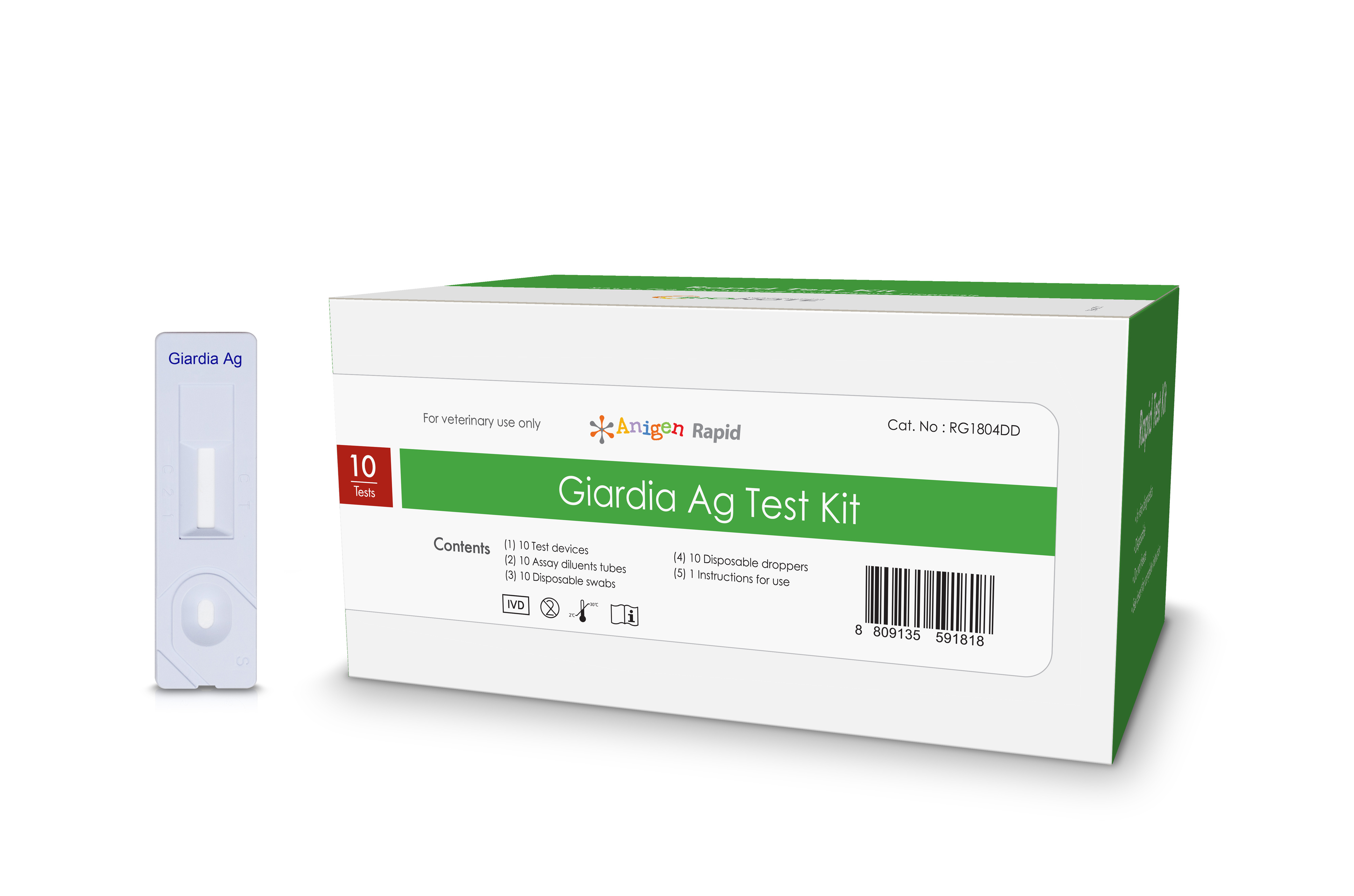 Snabbtest Giardia Ag Test Kit